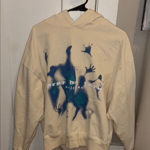 Aelfric Eden Cream and Blue Artistic Sweater never worn w/o tags